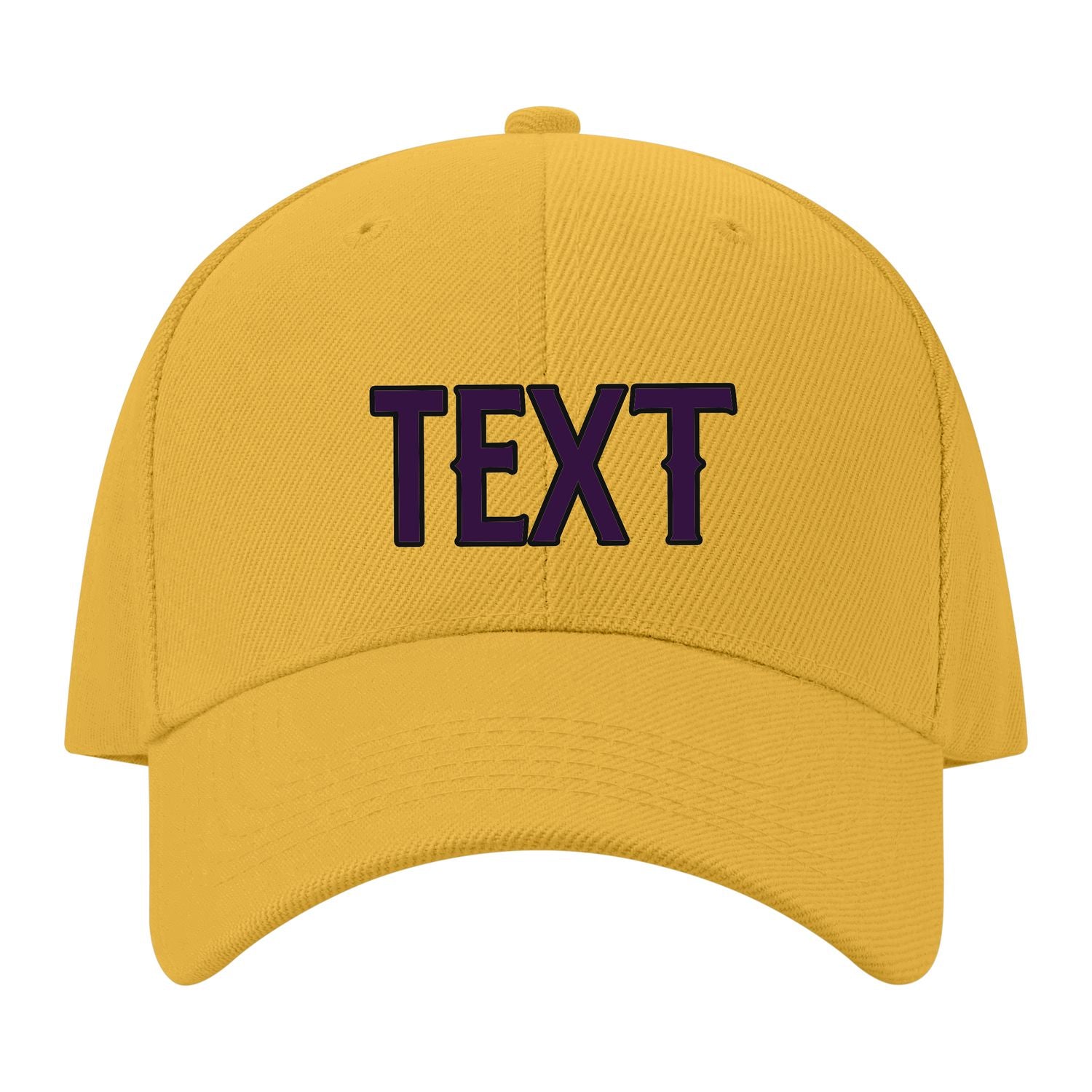 Custom Yellow Gray Hat 23B21707