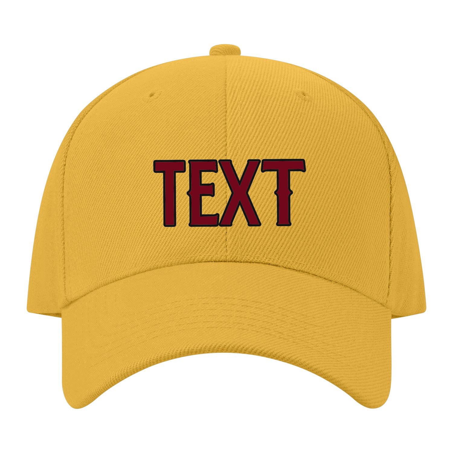 Custom Yellow Khaki Hat 23B21715