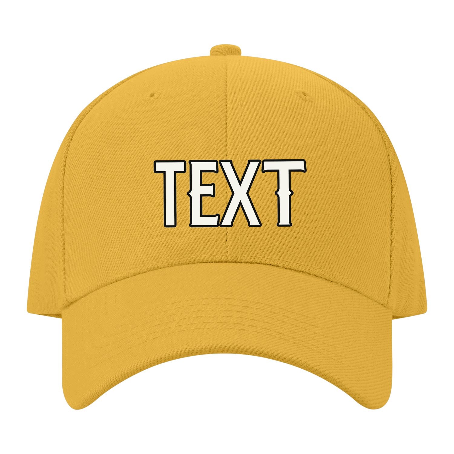 Custom Yellow Pale Ice Blue Hat 23B21718