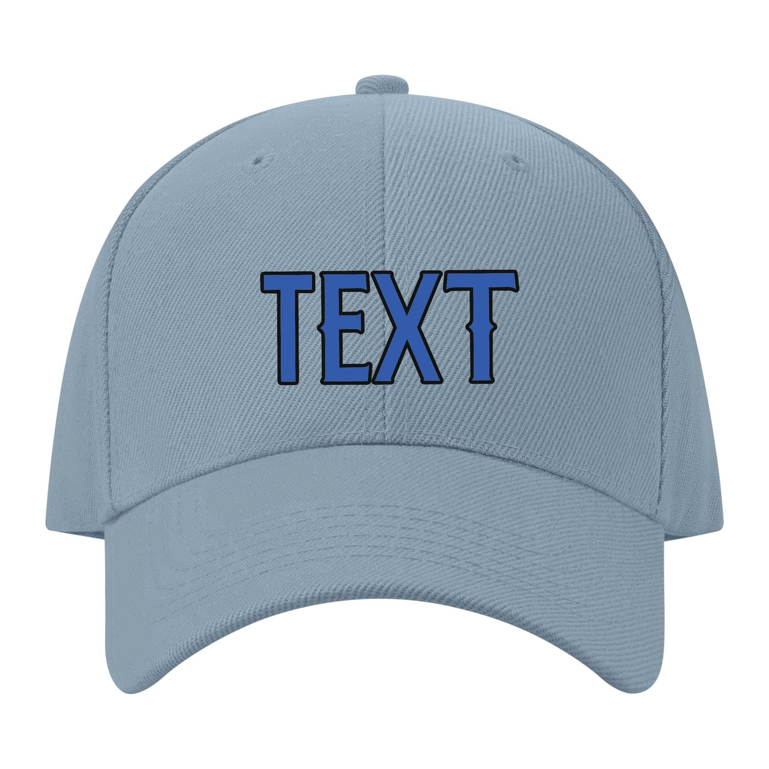 Custom Slate Gray Navy Hat 27B21709