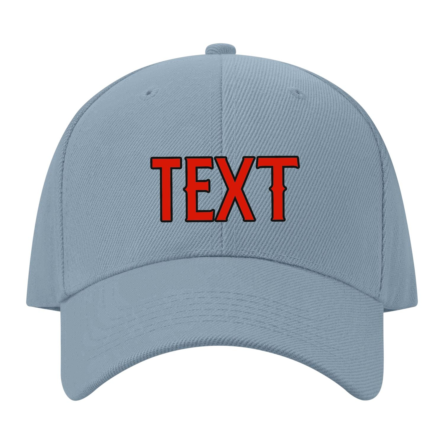 Custom Slate Gray Lavender Gray Hat 27B21712