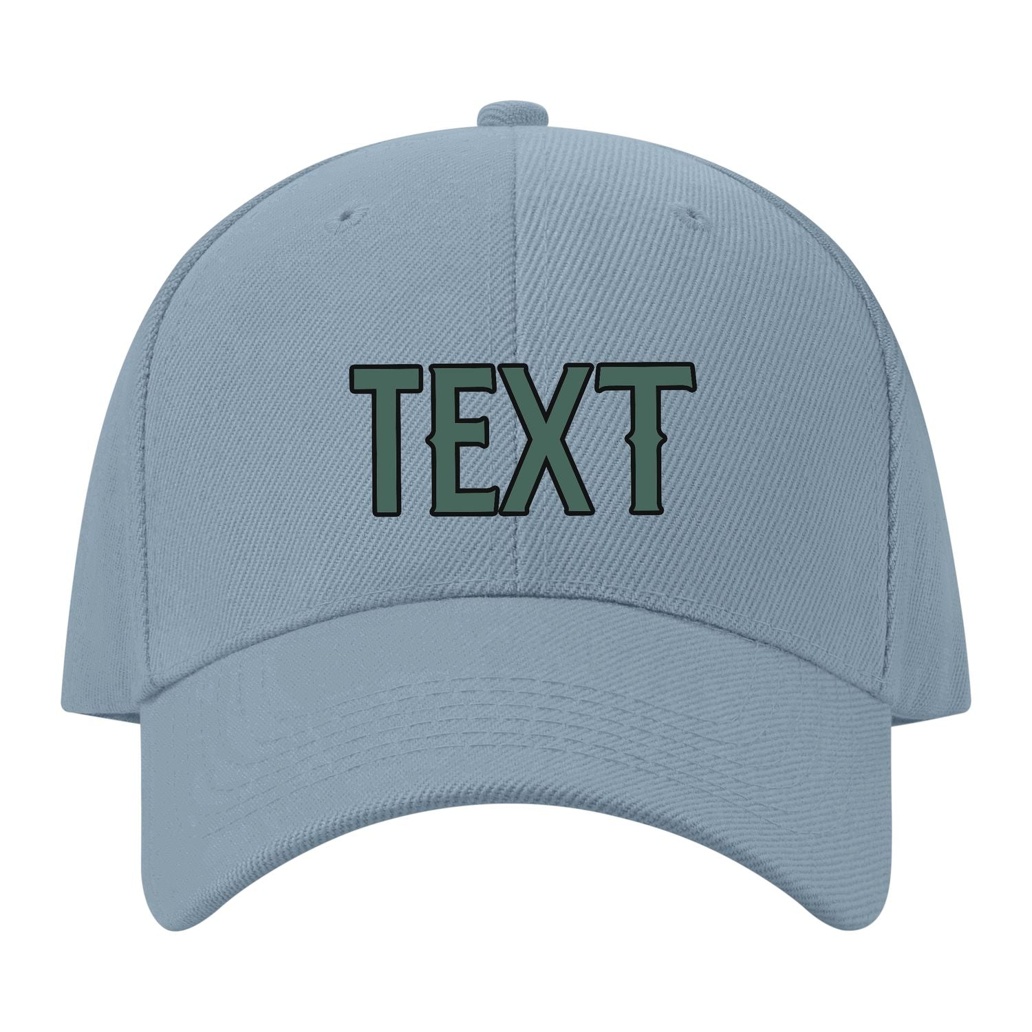Custom Slate Gray Slate Gray Hat 27B21727
