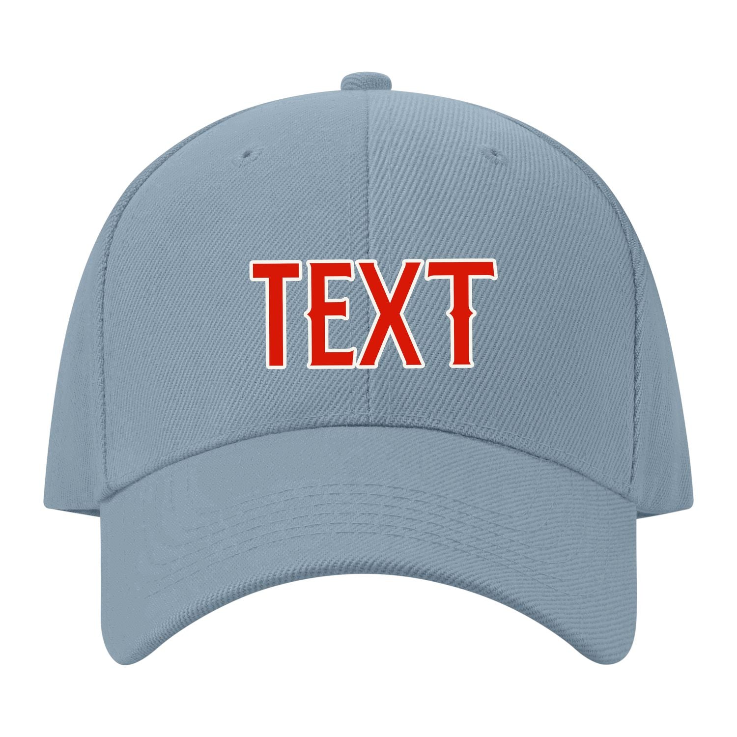 Custom Slate Gray Lavender Gray Hat 27B21812