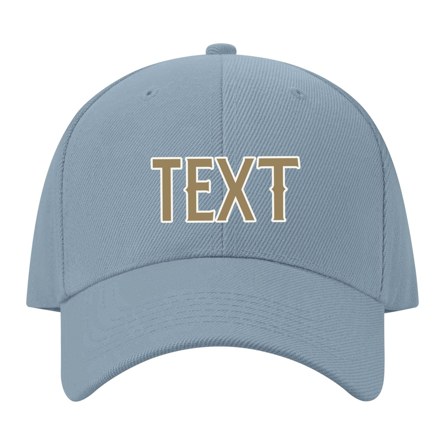 Custom Slate Gray Goldenrod Hat 27B21825