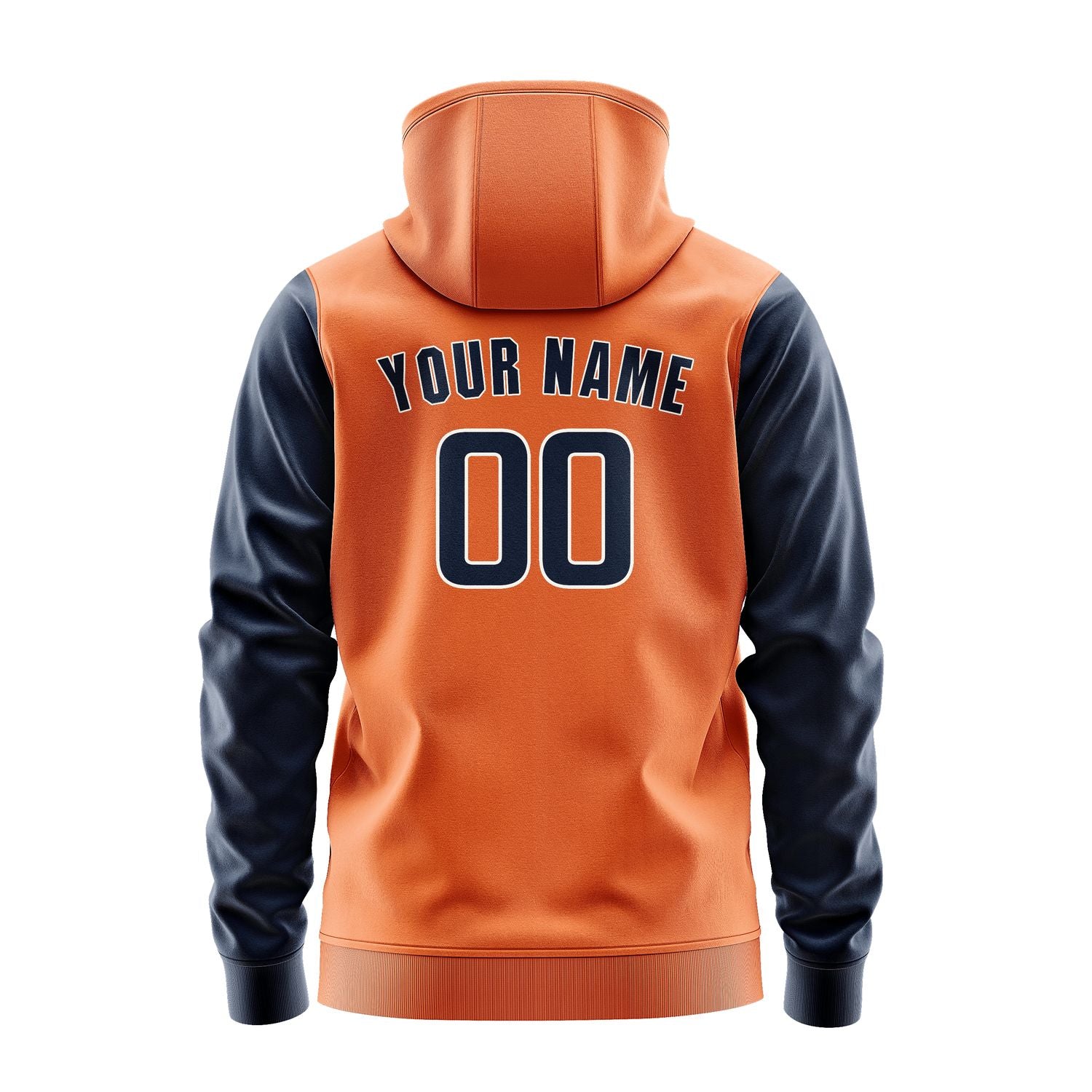 Custom Orange Blue Hoodie 2828101028B31810