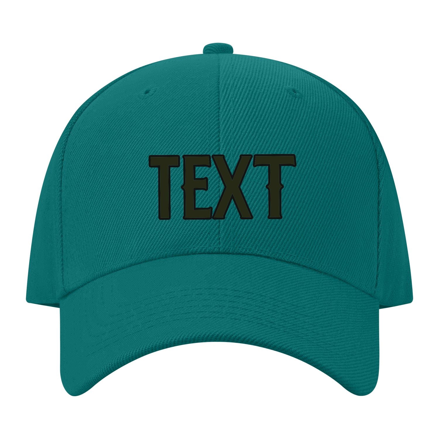 Custom Blue Green White Hat 28B21702
