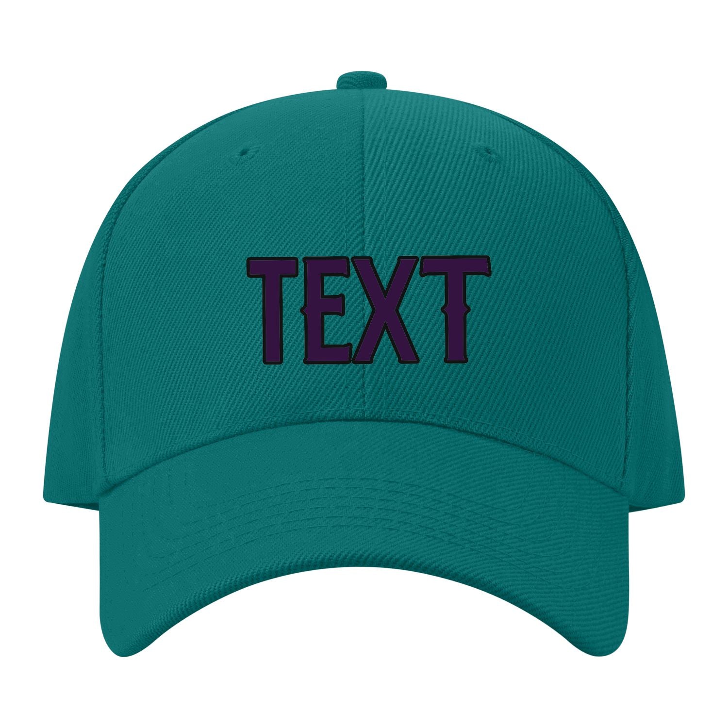 Custom Blue Green Gray Hat 28B21707