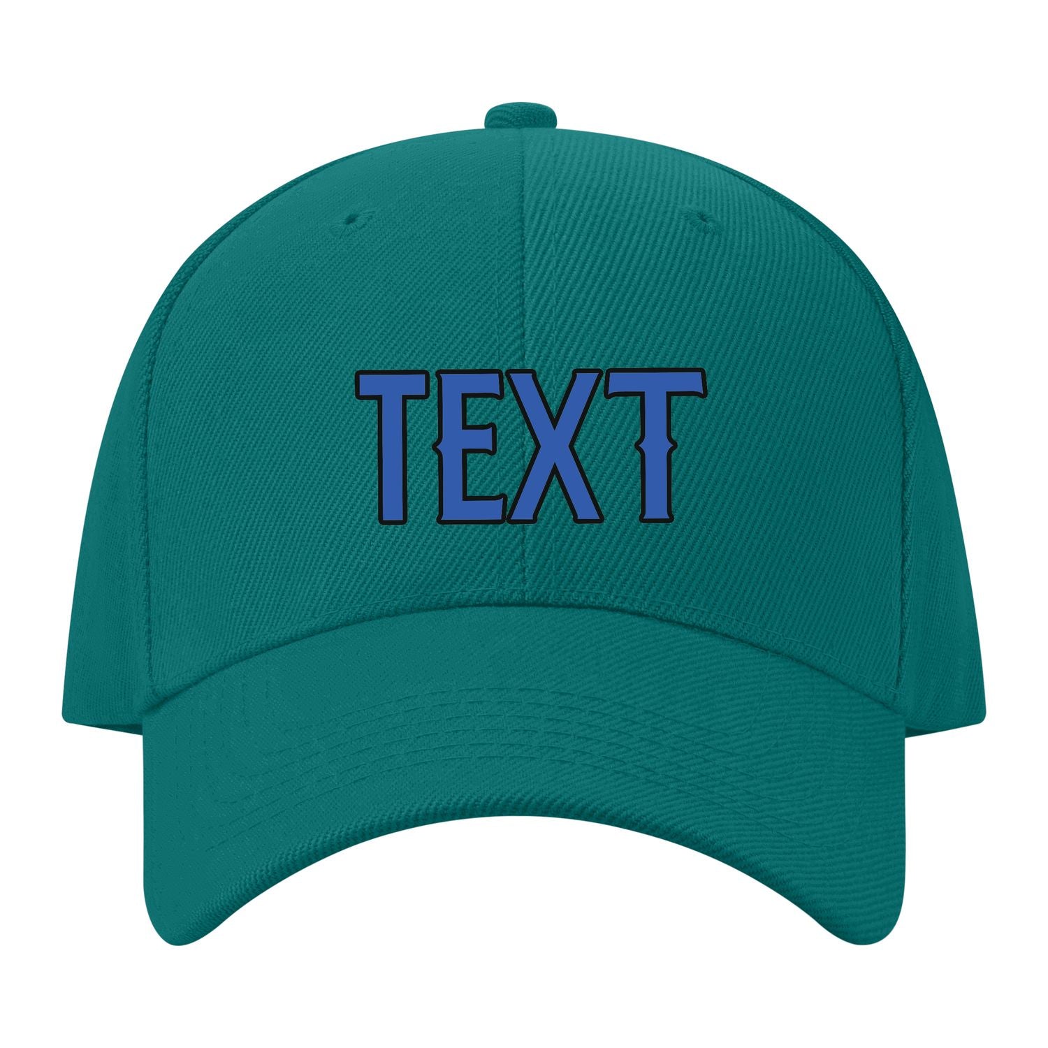 Custom Blue Green Navy Hat 28B21709