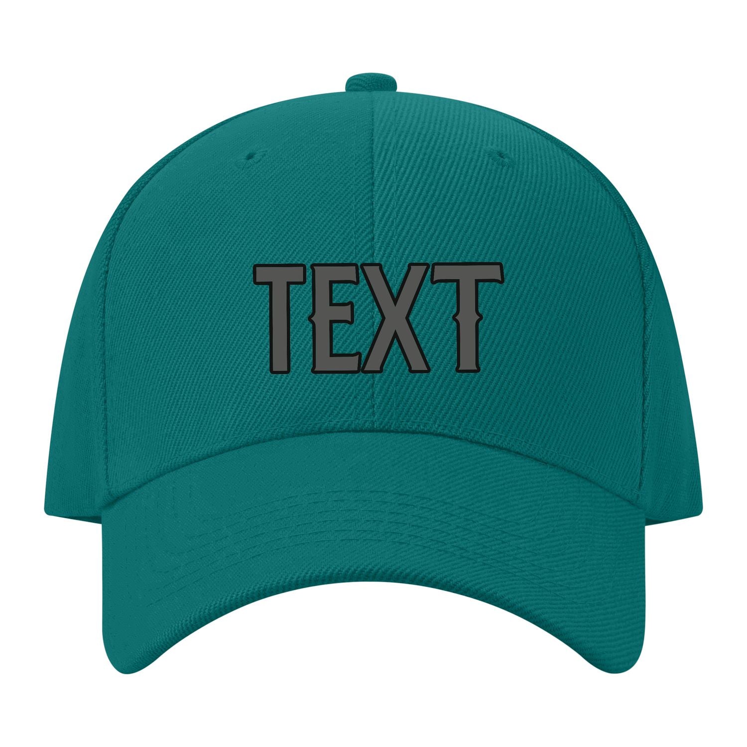 Custom Blue Green Orange Hat 28B21720