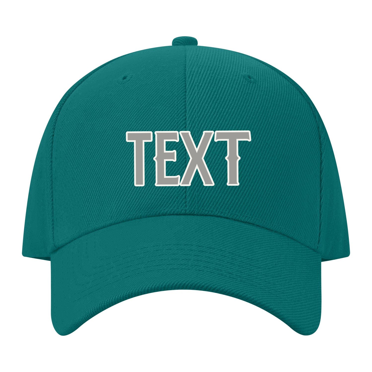 Custom Blue Green Light Green Hat 28B21804