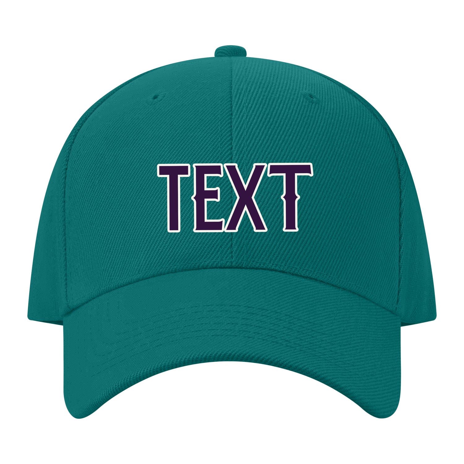 Custom Blue Green Gray Hat 28B21807