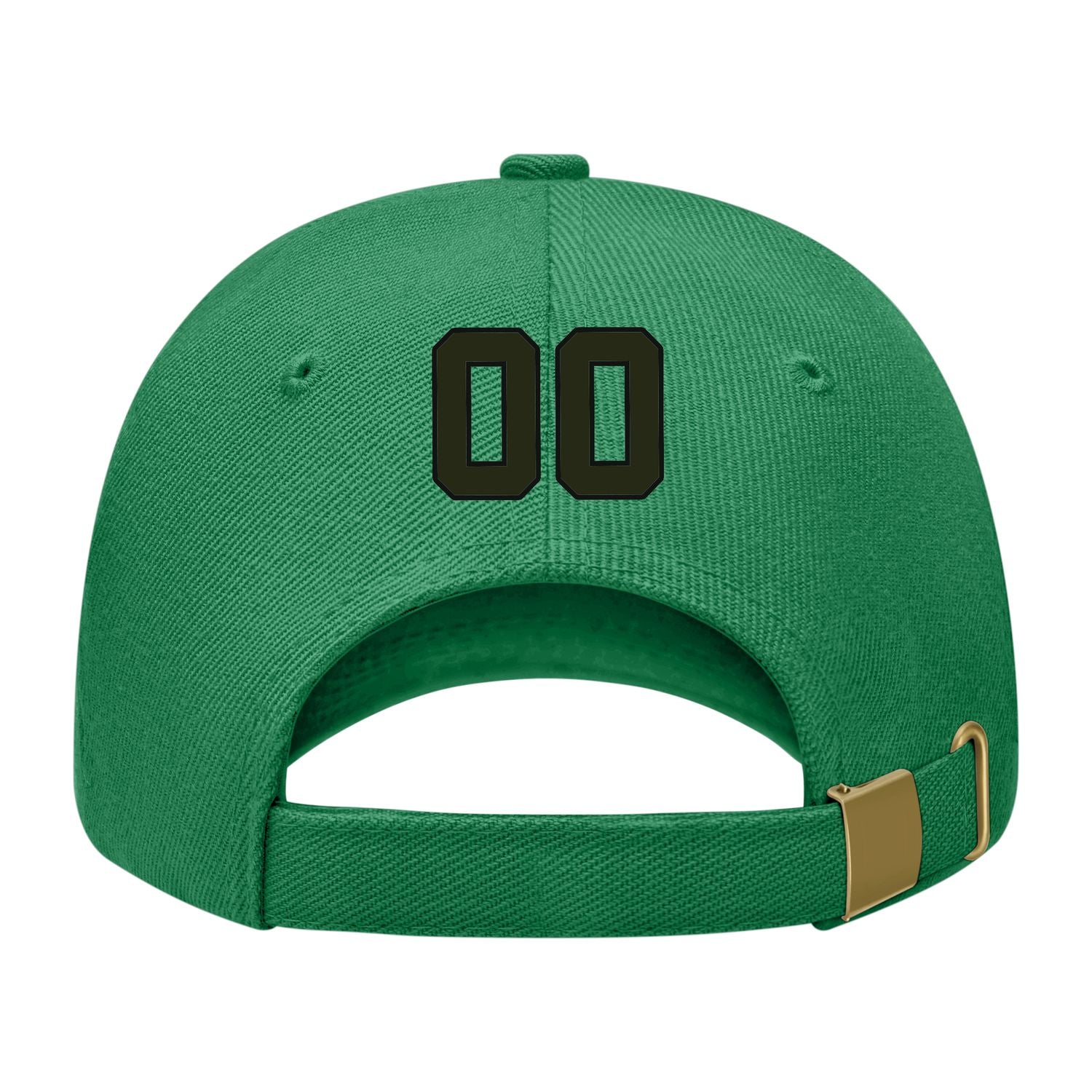 Custom Emerald Green White Hat 29B21702