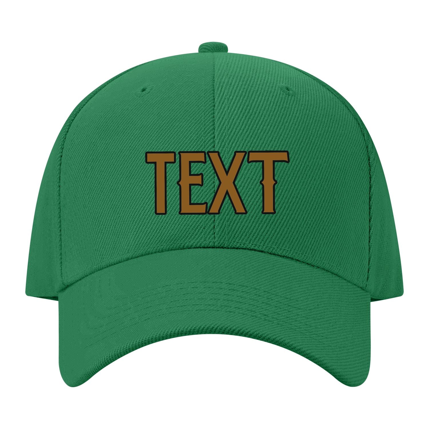 Custom Emerald Green Dark Green Hat 29B21722
