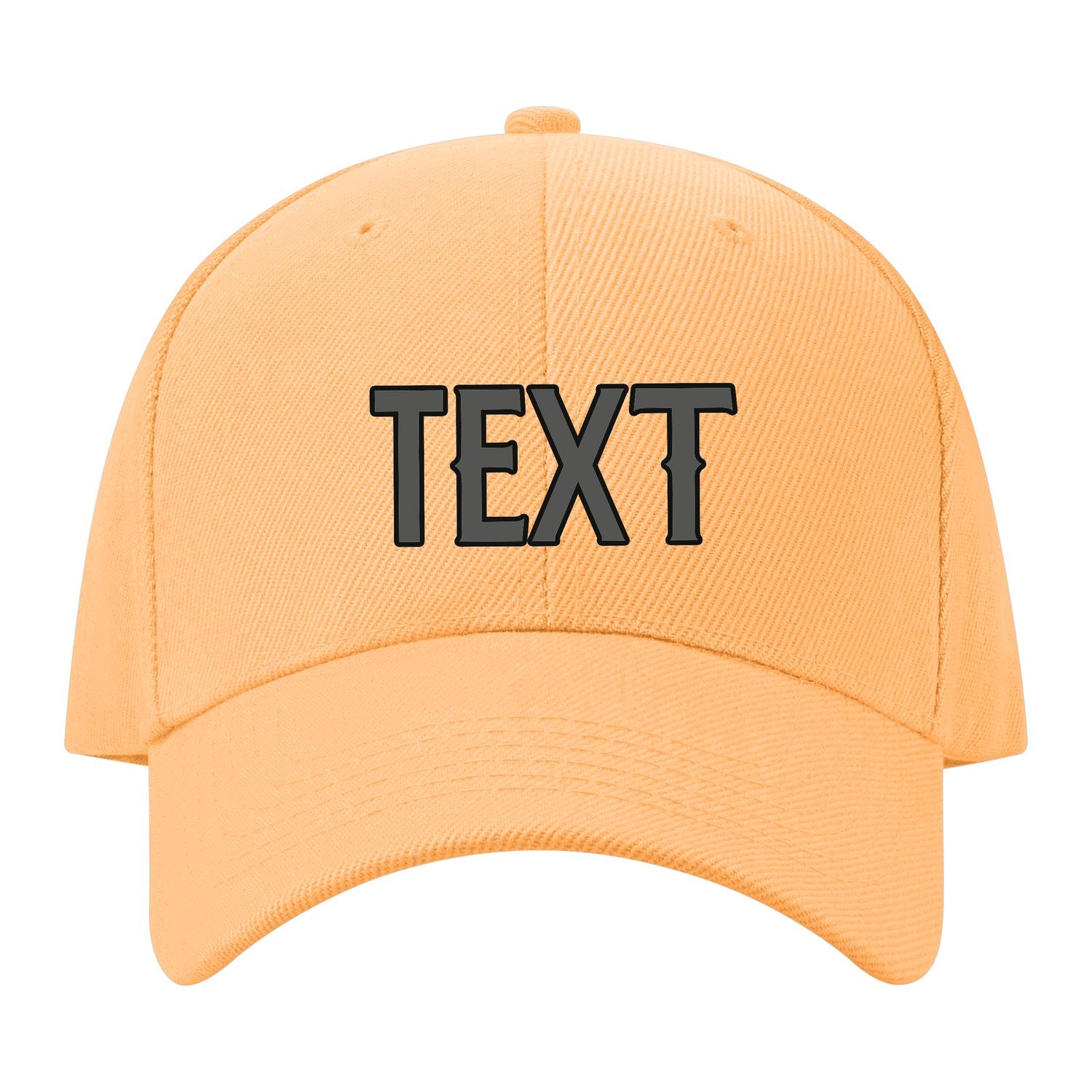 Custom Peach Powder Orange Hat 30B21720
