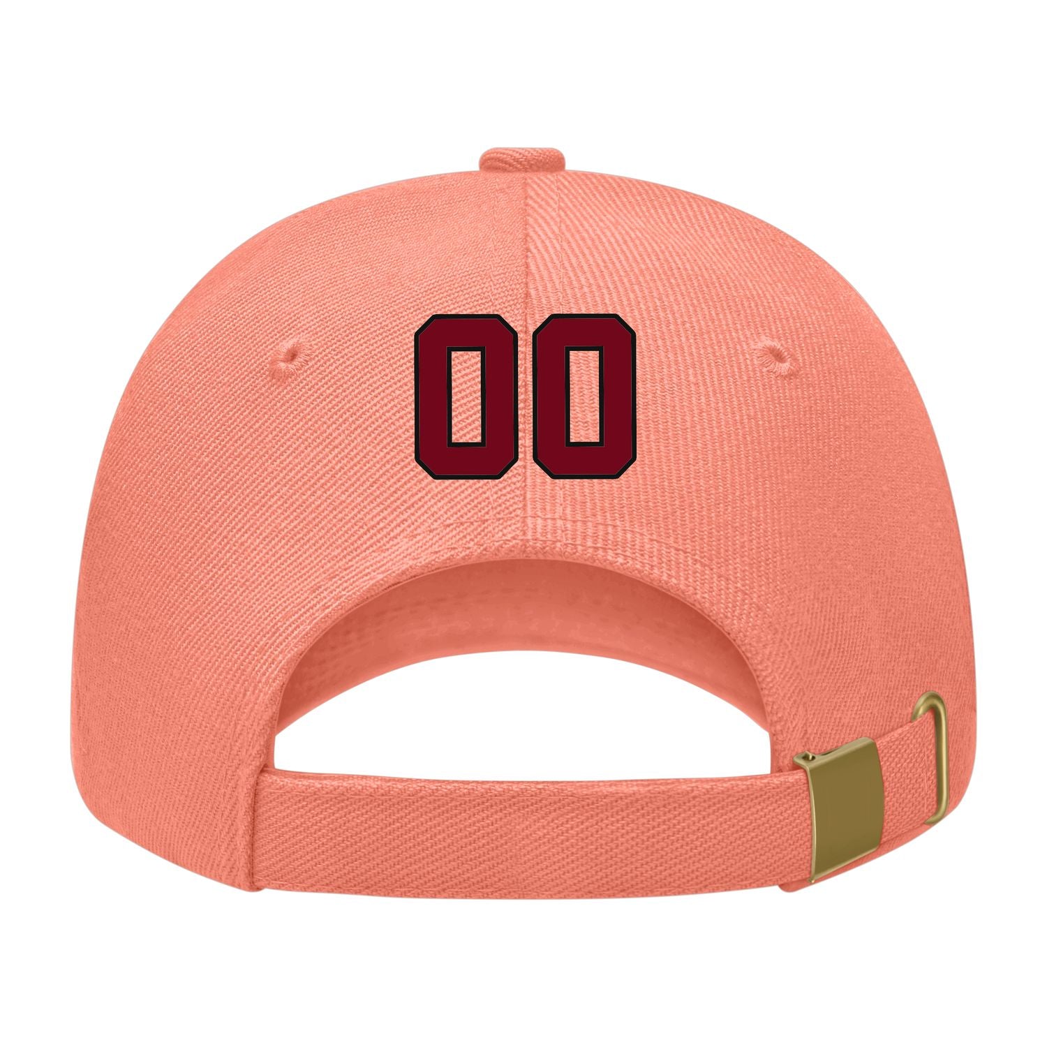 Custom Coral Pink Khaki Hat 31B21715