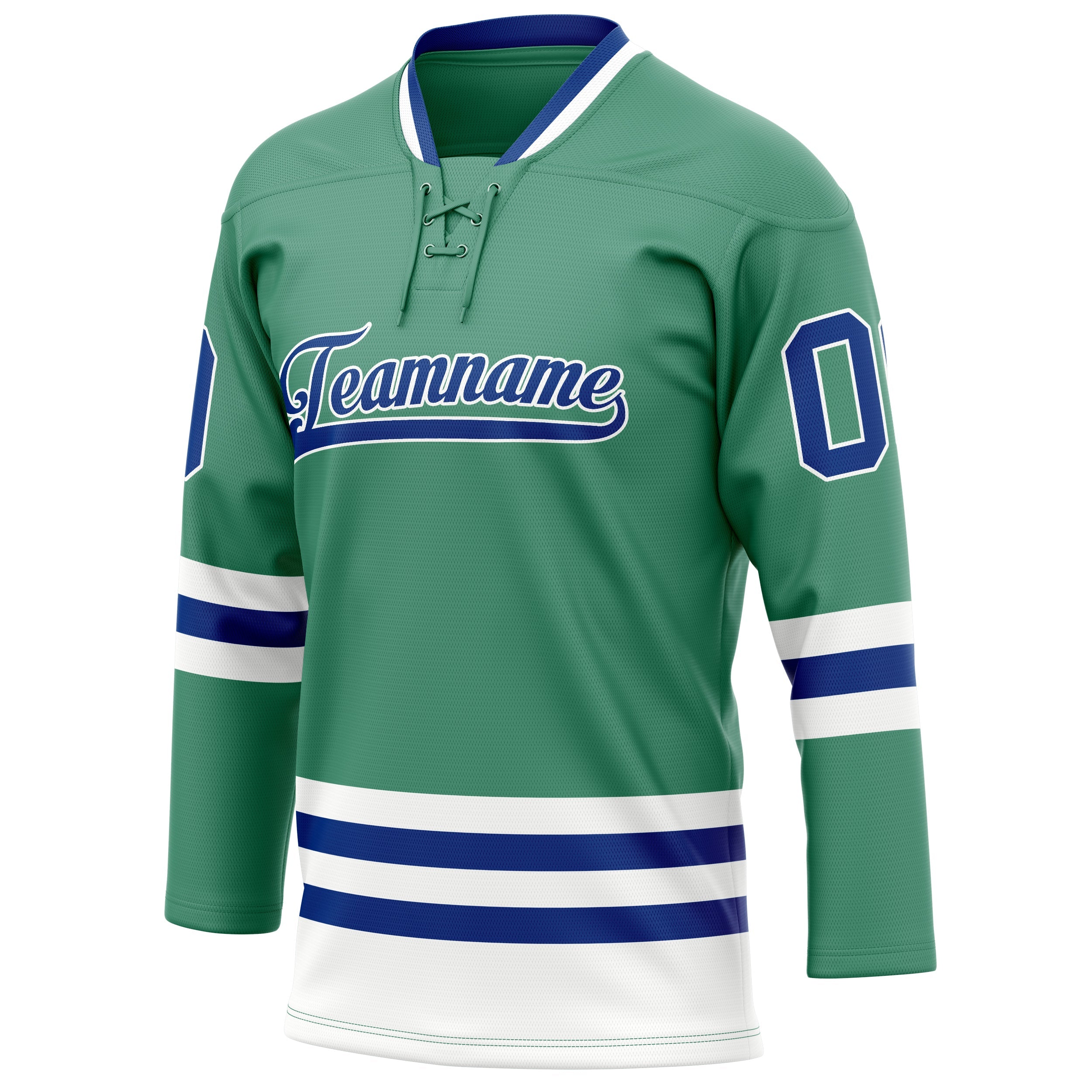 Custom Green Royal Solid Colour Hockey Jersey
