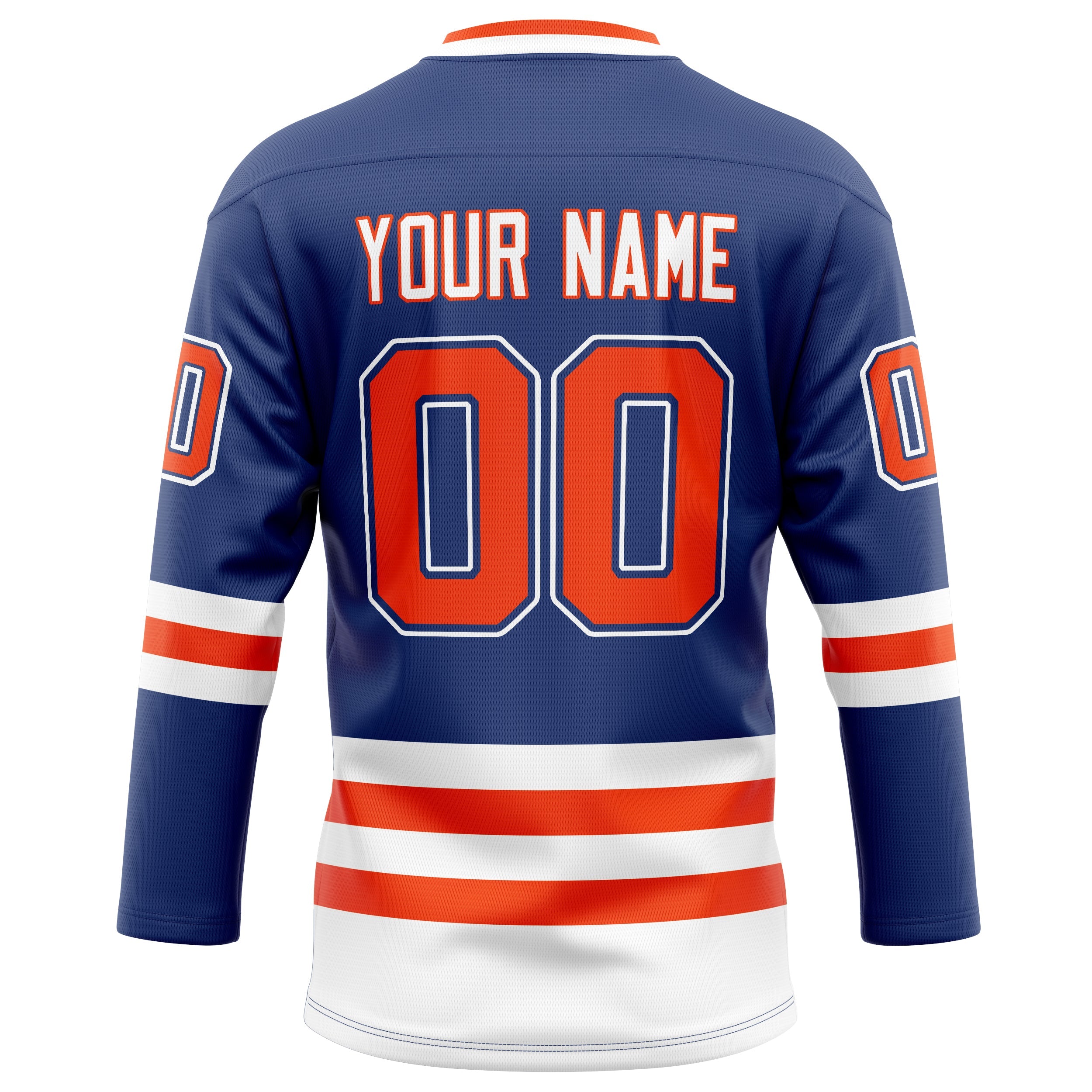 Custom Royal Red Solid Colour Hockey Jersey