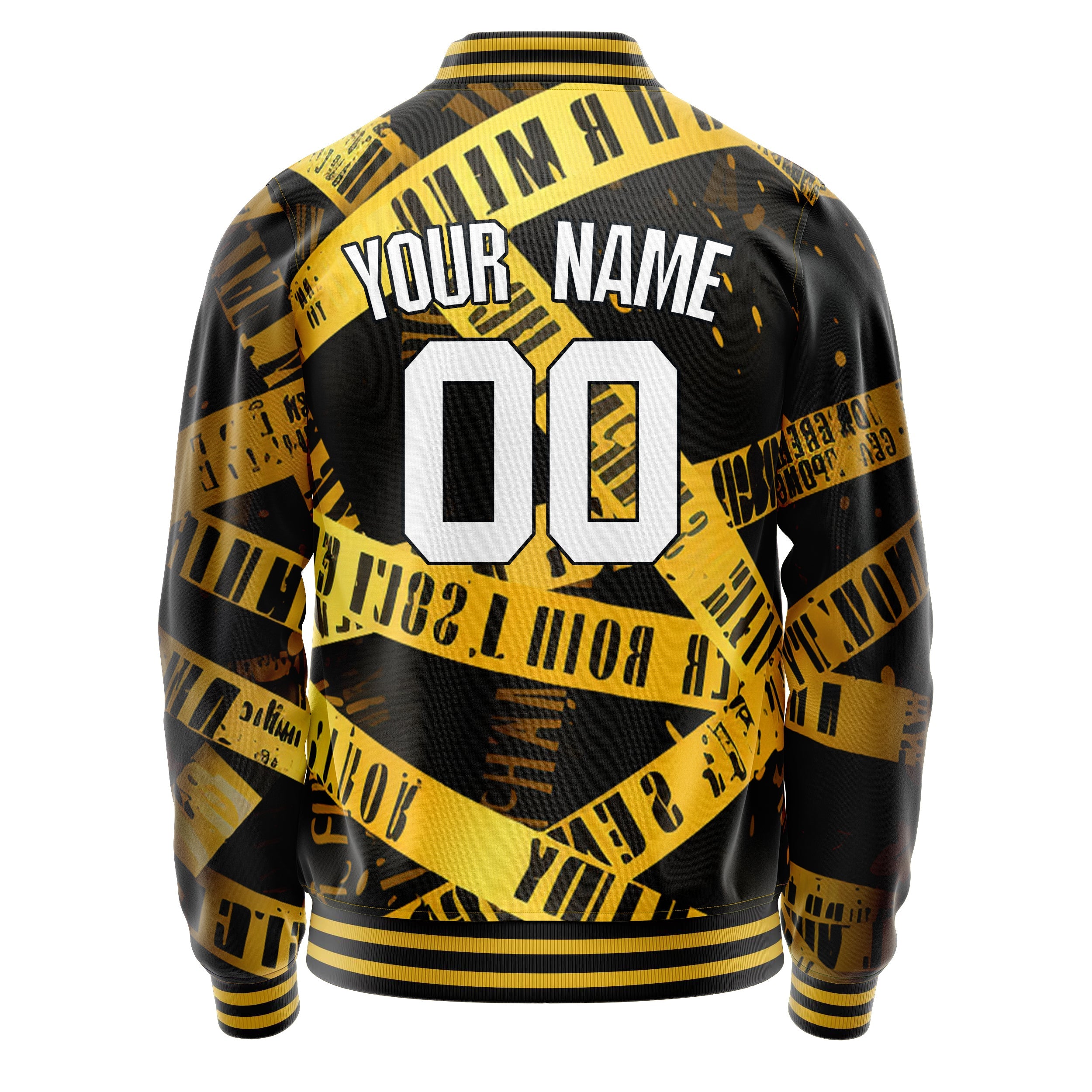 Custom Warning Tape Jacket