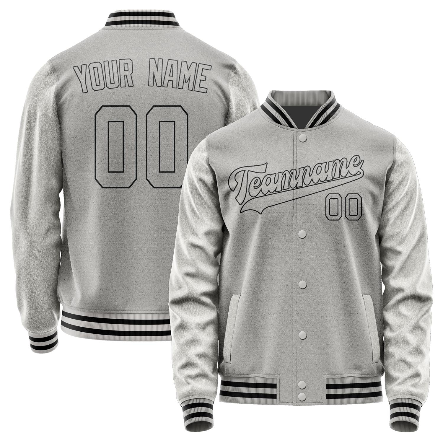 Custom Gray Gray Jacket JA0404040417B31704