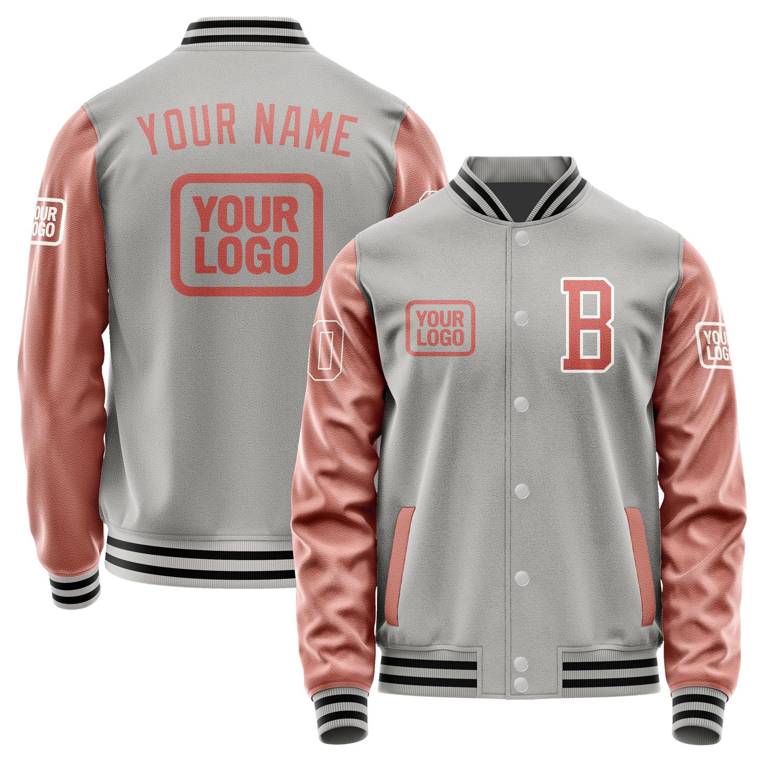 Custom Gray Copper Rose Jacket JA040429041718292918