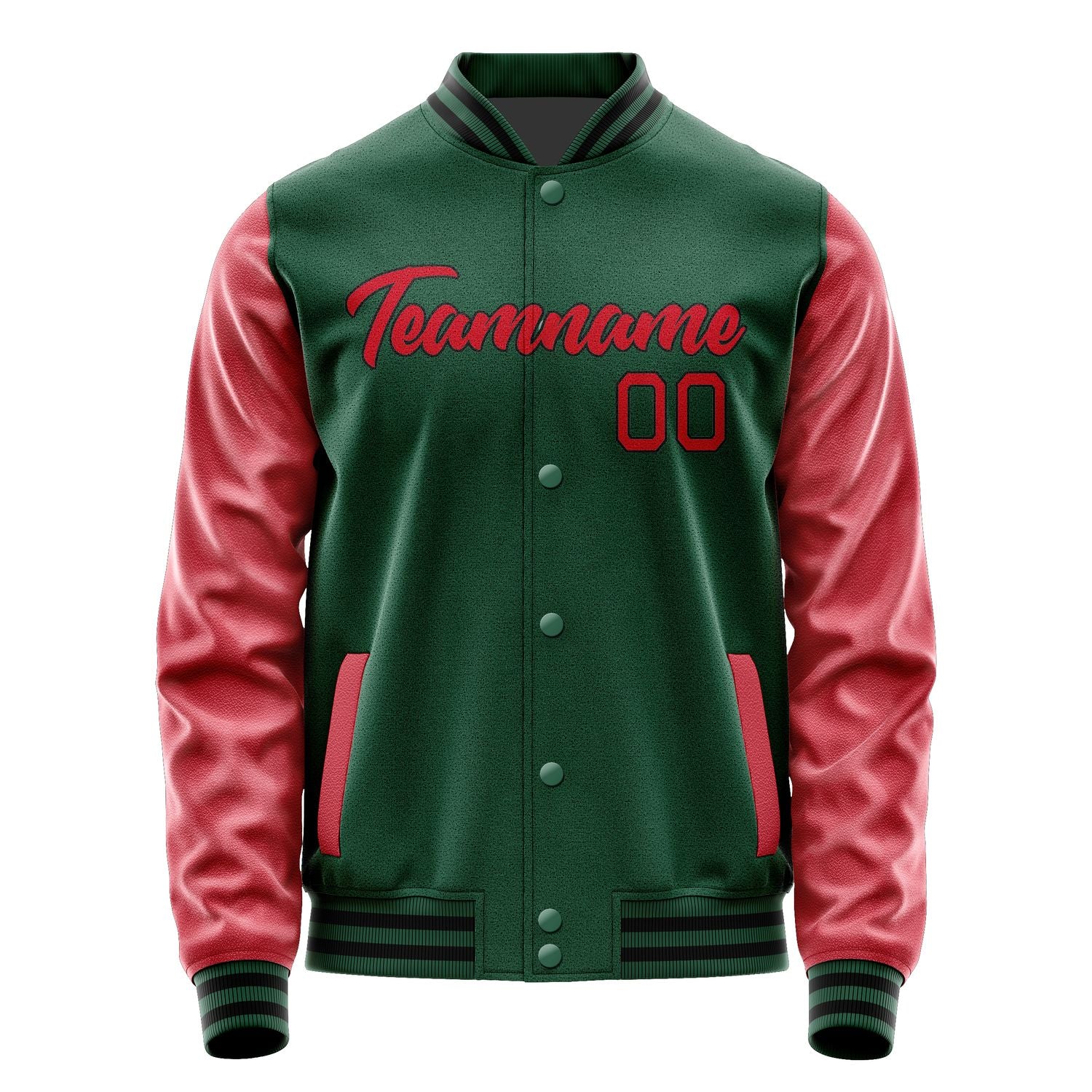 Custom Green Red Jacket JA0505140517B21714