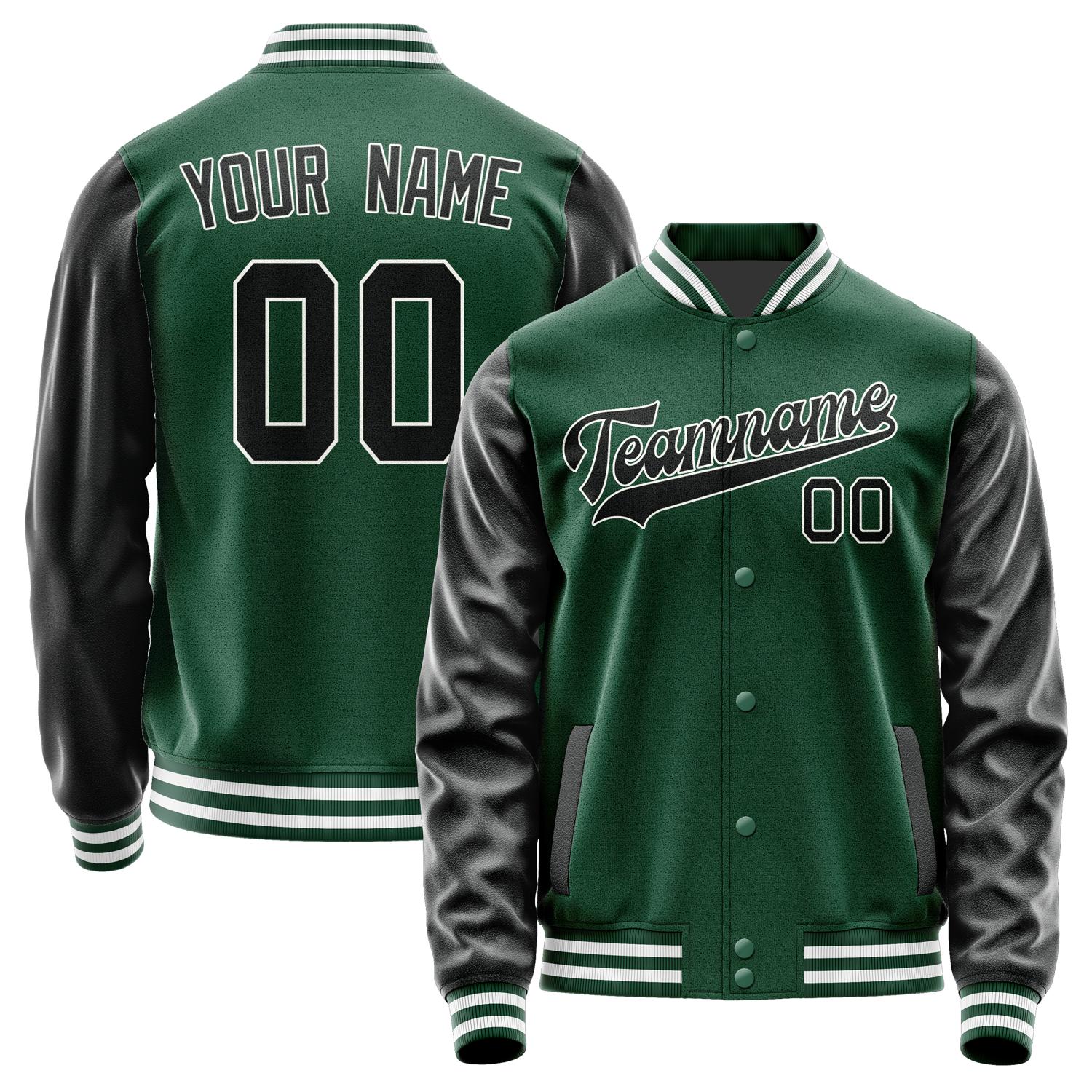 Custom Green Black Jacket JA0505170518B31817