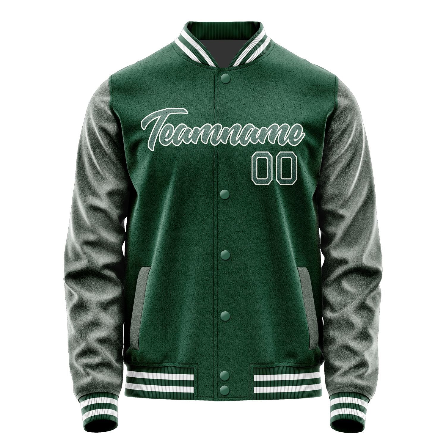 Custom Green Blue Green Jacket JA0505270518B21827