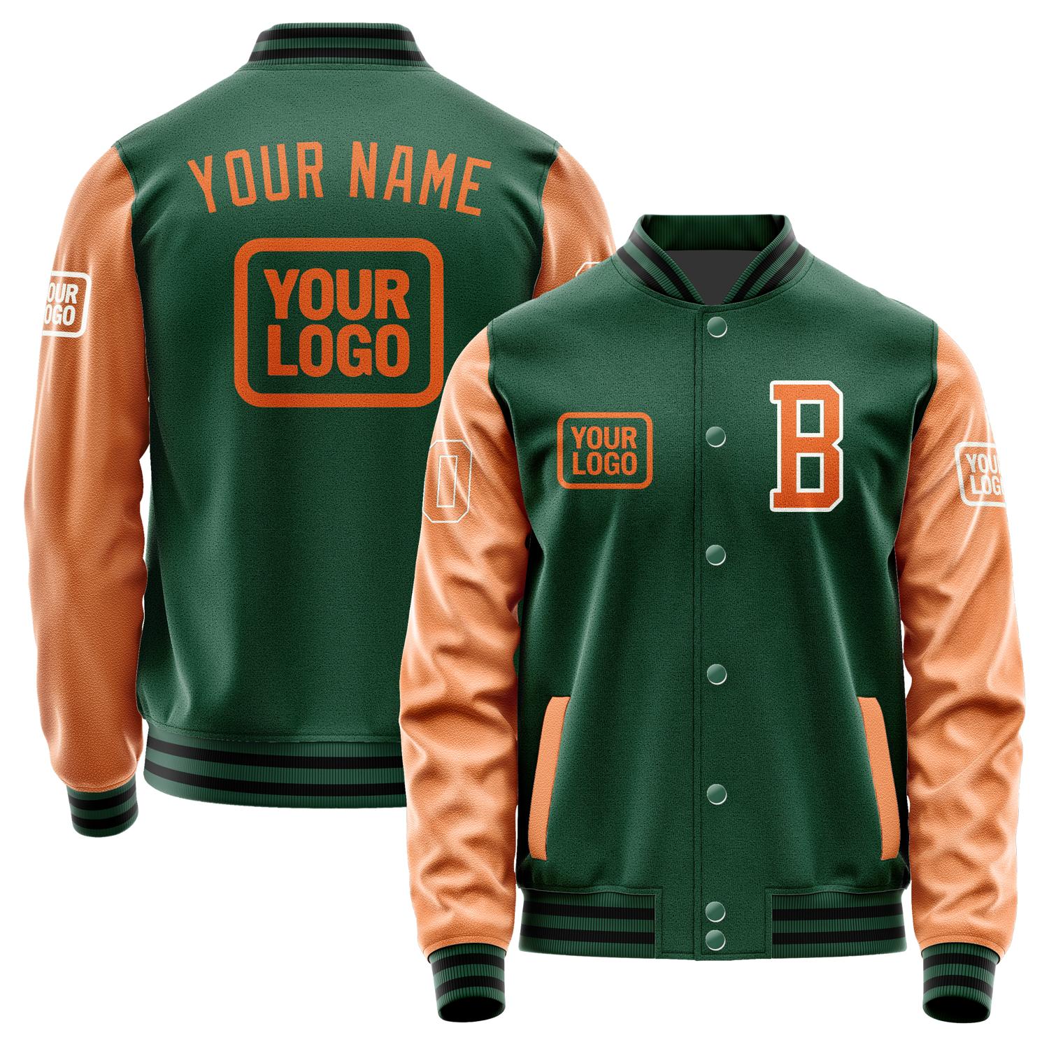 Custom Green Orange Jacket JA050528051718282818