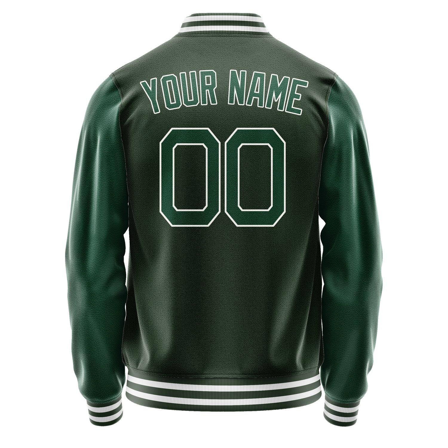Custom Dark Green Green Jacket JA0606050618B21805