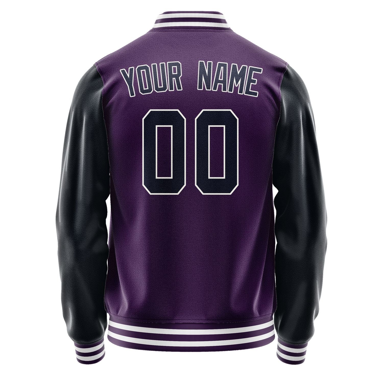 Custom Purple Navy Jacket JA0707110718B31811