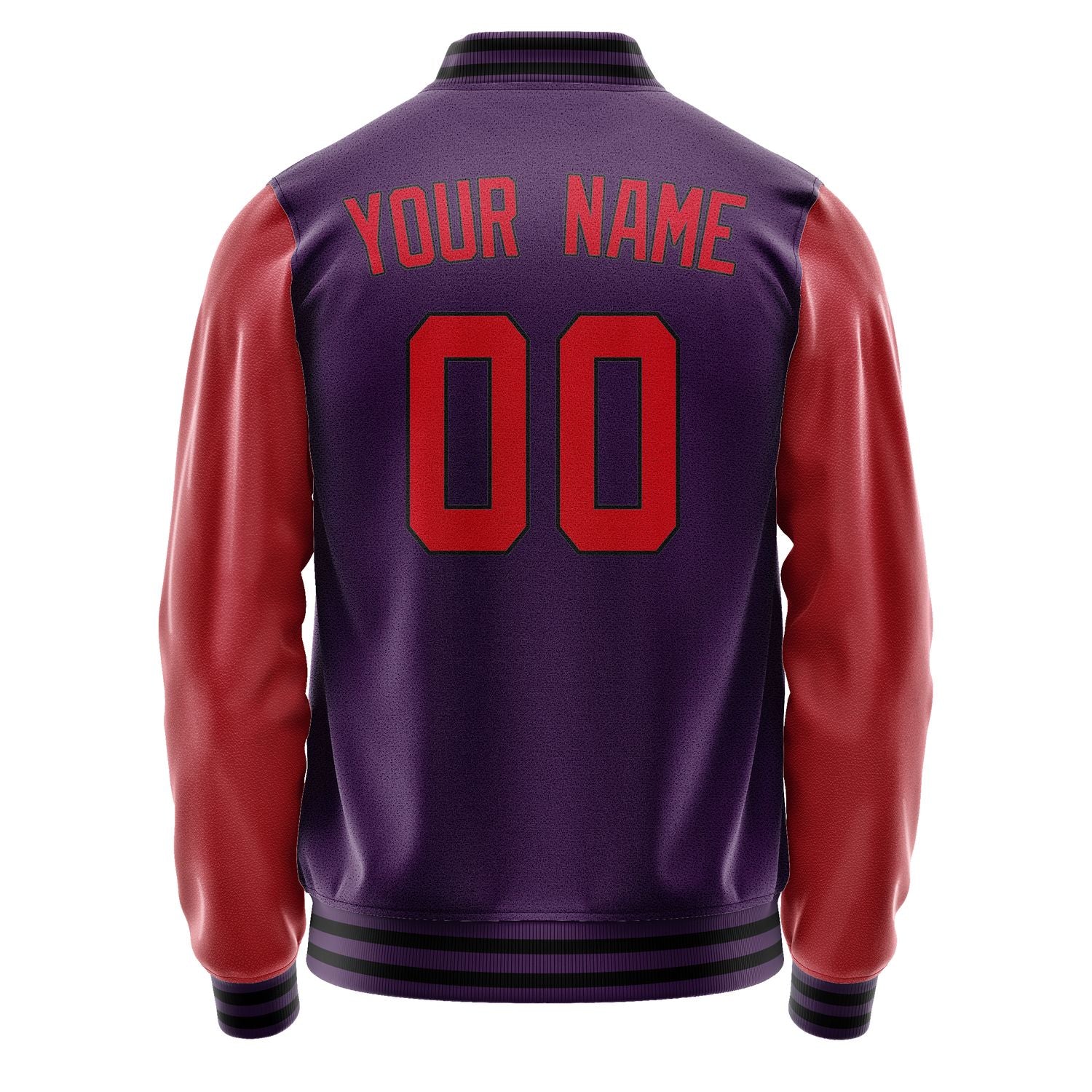 Custom Purple Red Jacket JA0707140717B31714