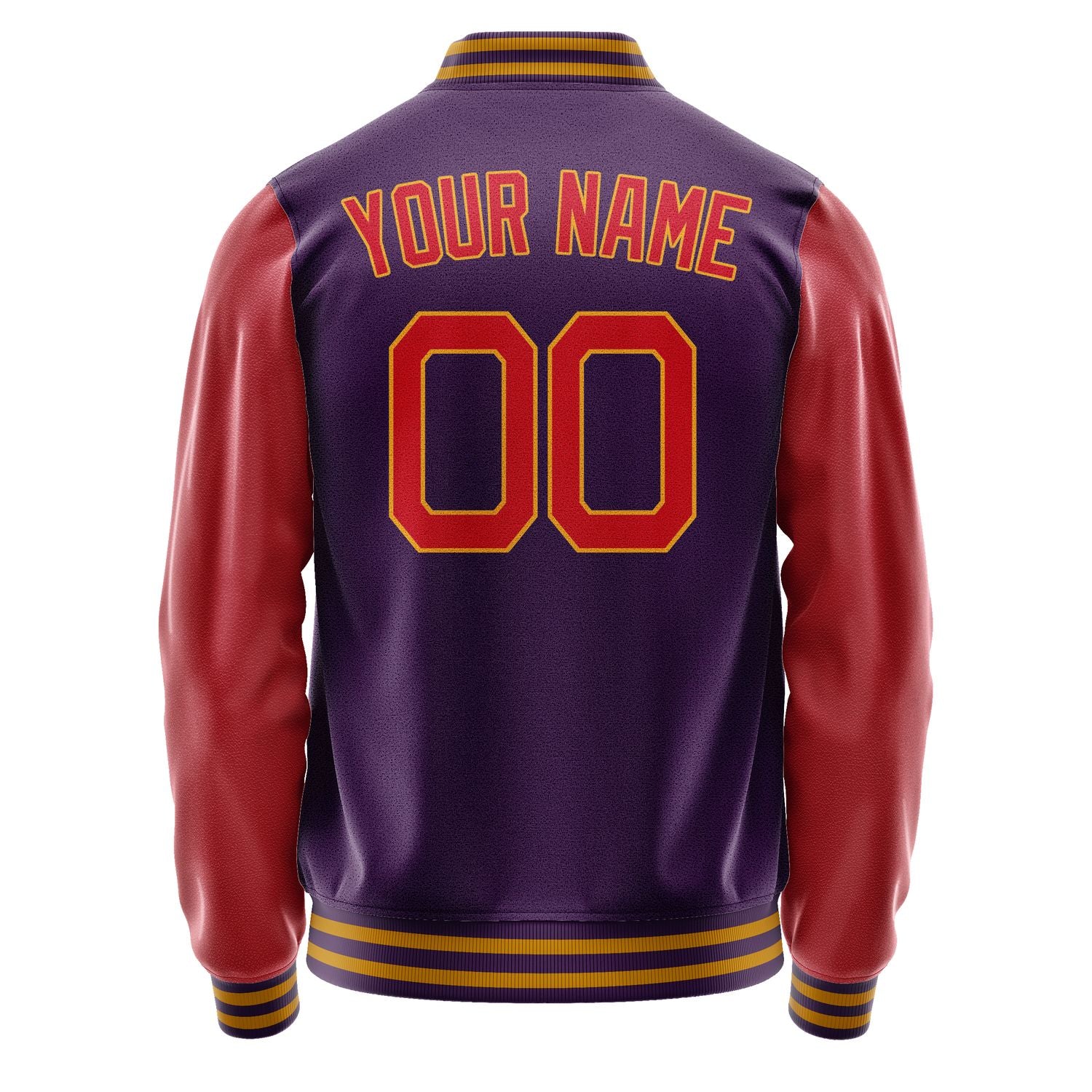 Custom Purple Red Jacket JA0707140718B21814