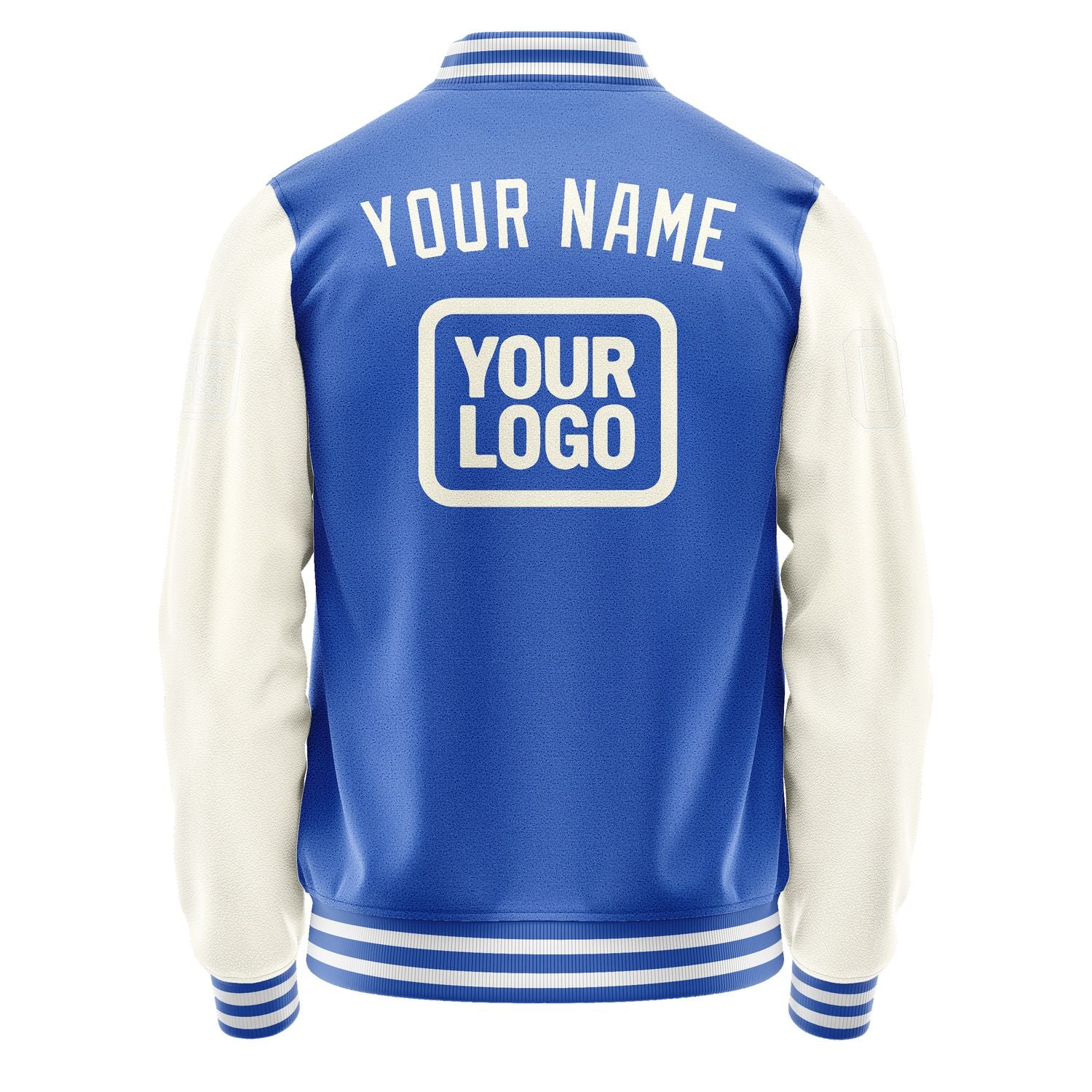 Custom Sky Blue Cream Jacket JA090903091818030318