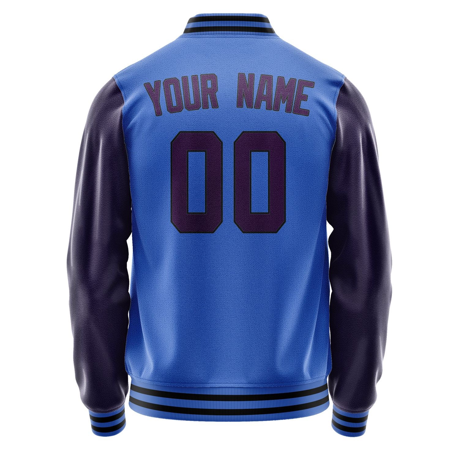 Custom Sky Blue Purple Jacket JA0909070917B31707