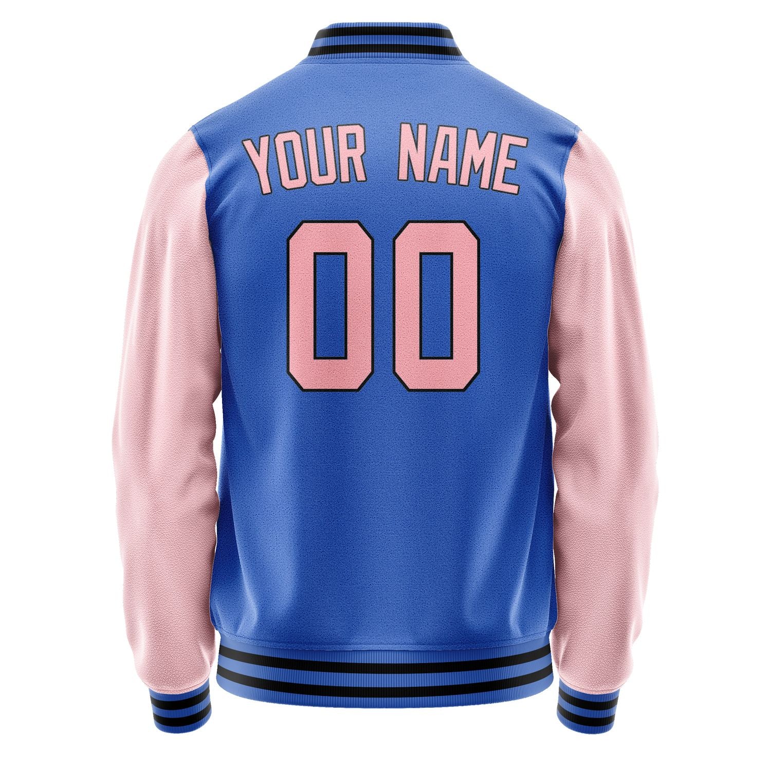 Custom Sky Blue Light Pink Jacket JA0909210917B31721