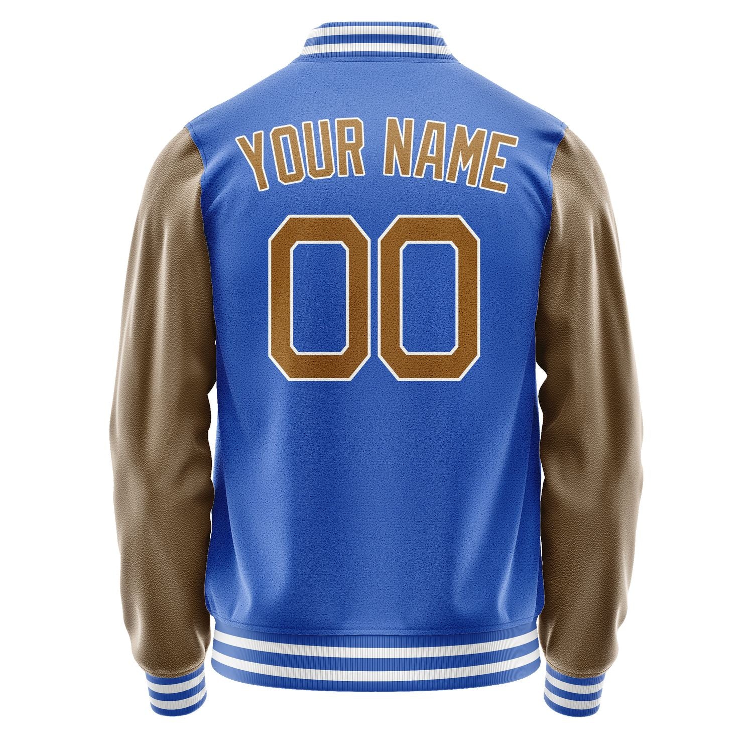 Custom Sky Blue Khaki Jacket JA0909220917B21722