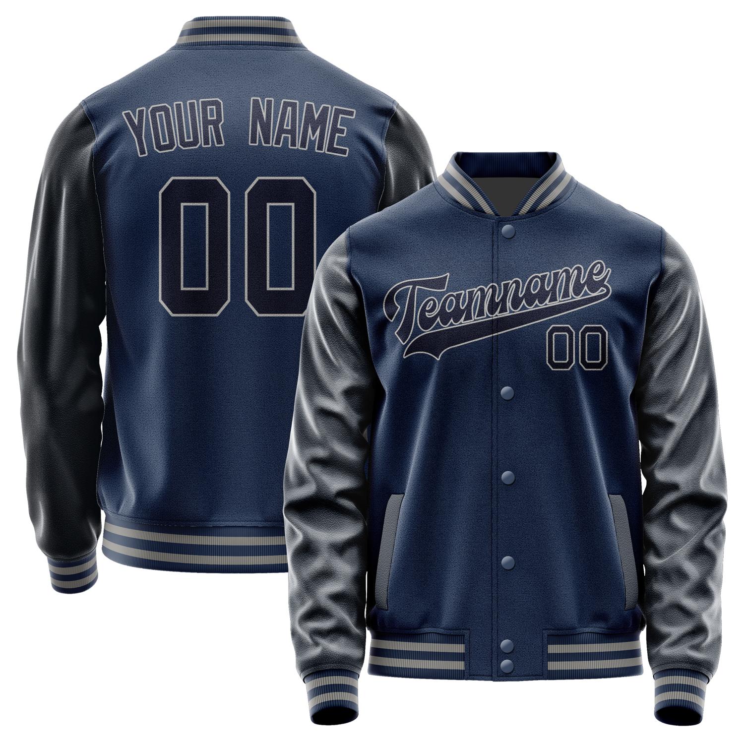 Custom Blue Navy Jacket JA1010111004B30411