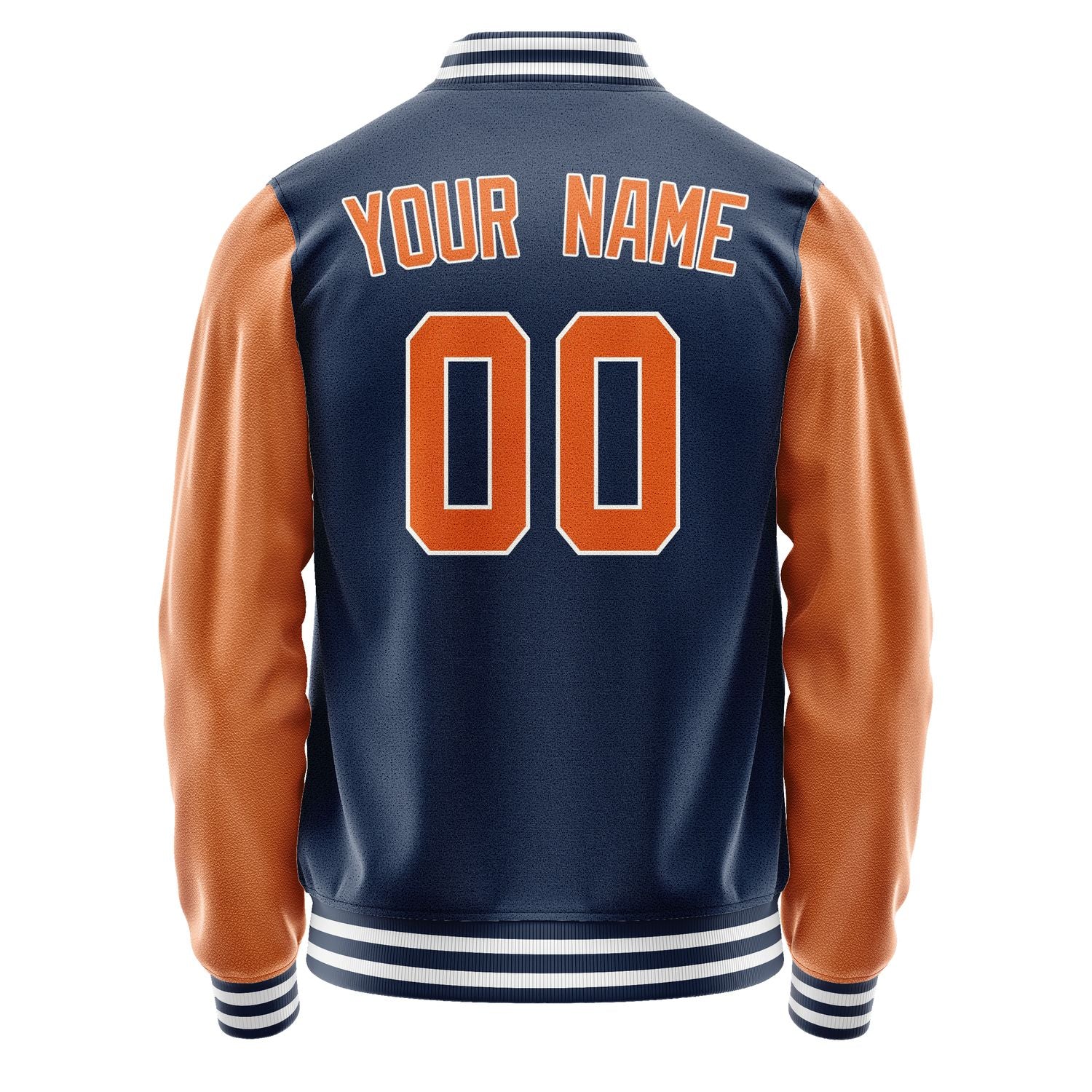 Custom Blue Orange Jacket JA1010281018B31828