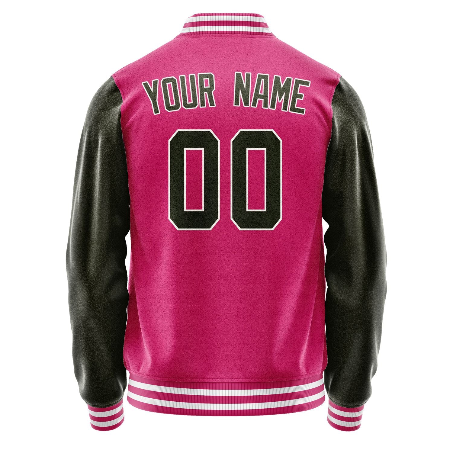Custom Pink Olive Jacket JA1313021318B31802
