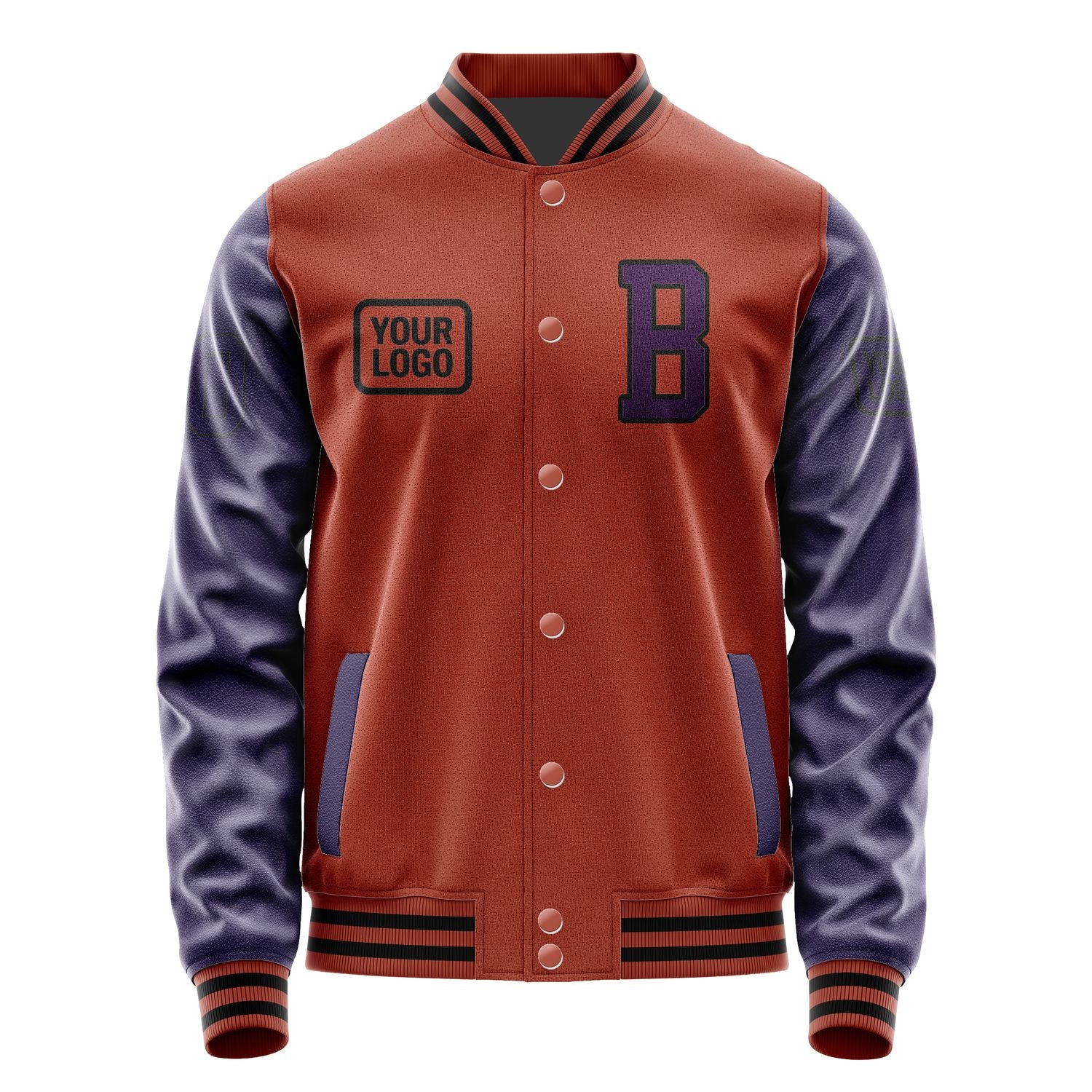 Custom Coral Red Purple Jacket JA161607161717070717