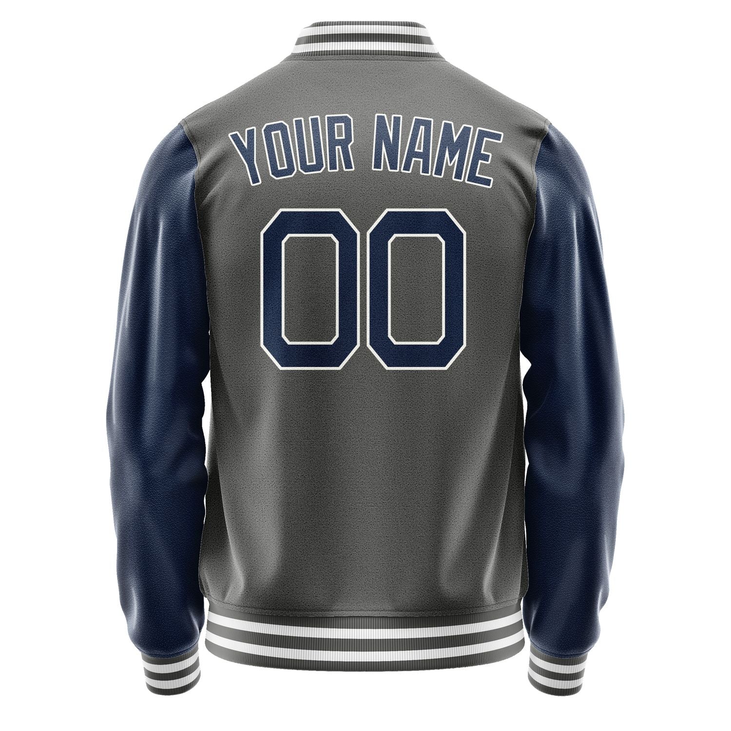 Custom Dark Grey Blue Jacket JA2020102018B21810