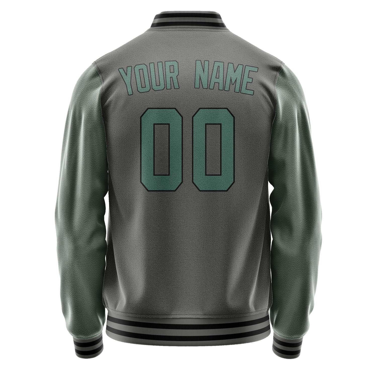 Custom Dark Grey Blue Green Jacket JA2020272017B31727