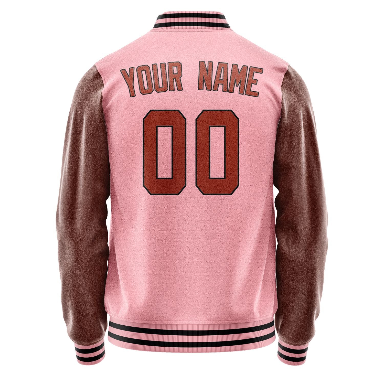 Custom Light Pink Coral Red Jacket JA2121162117B31716