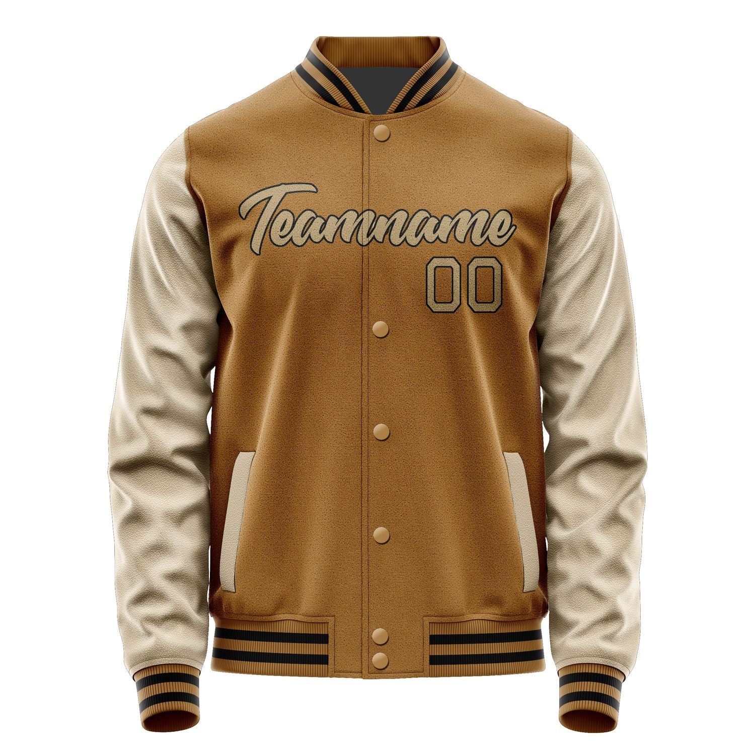 Custom Khaki Light Khaki Jacket JA2222252217B21725