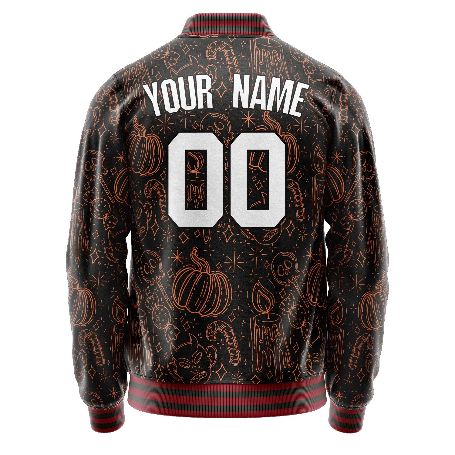 Custom Black Halloween Jacket