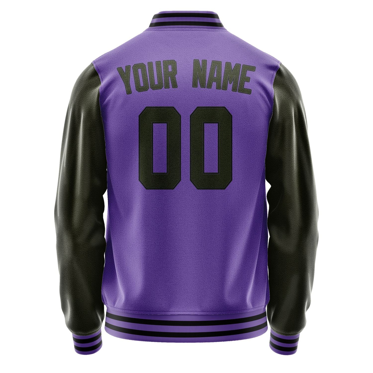 Custom Light Purple Olive Jacket JA2323022317B31702