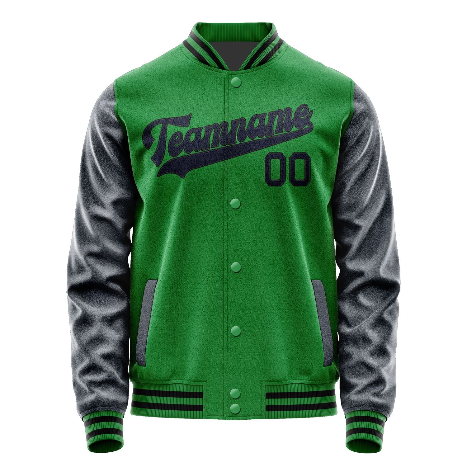 Custom Emerald Green Navy Jacket JA2424112417B31711