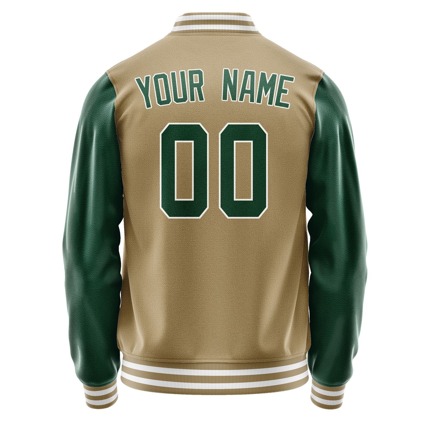 Custom Light Khaki Green Jacket JA2525052518B31805
