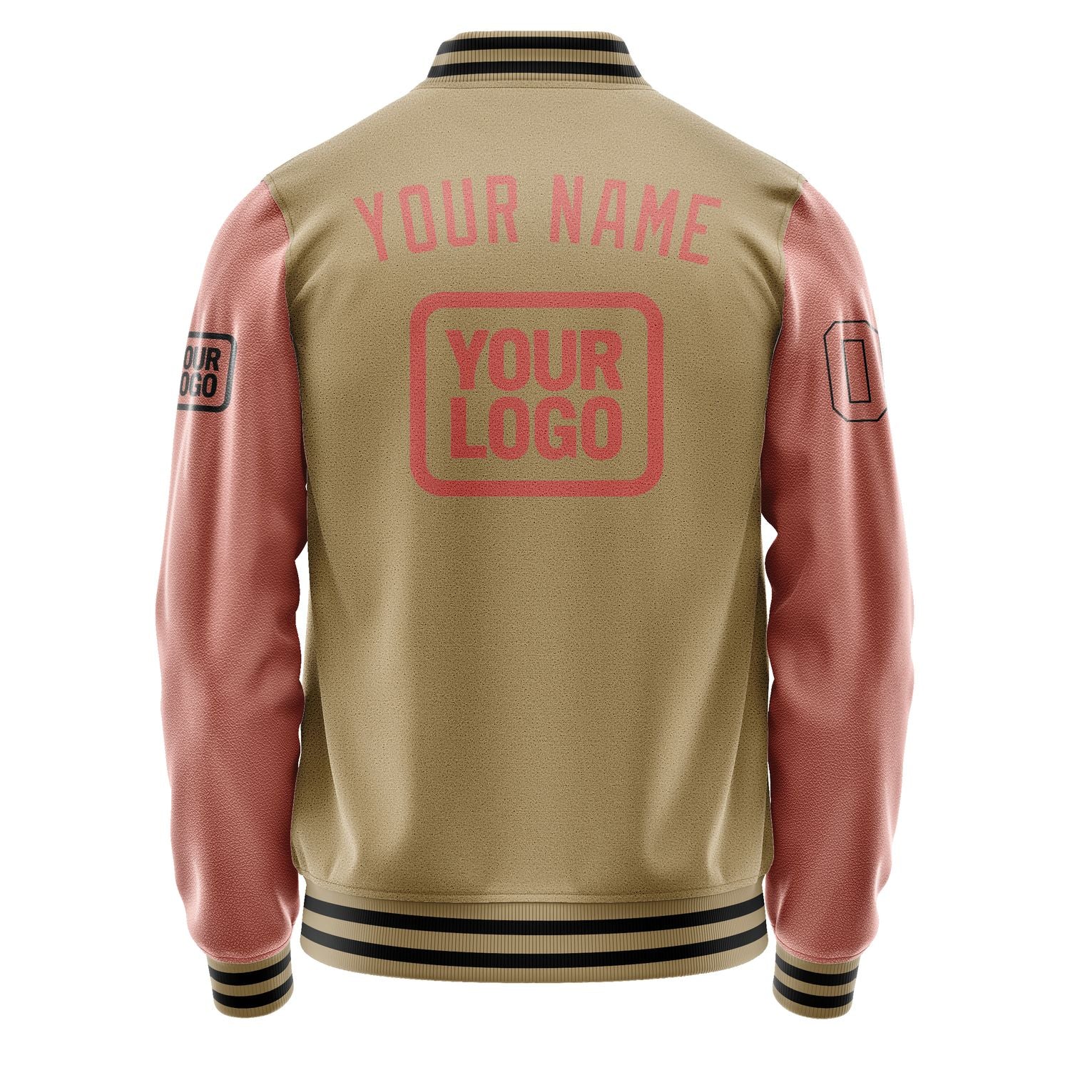 Custom Light Khaki Copper Rose Jacket JA252529251717292917