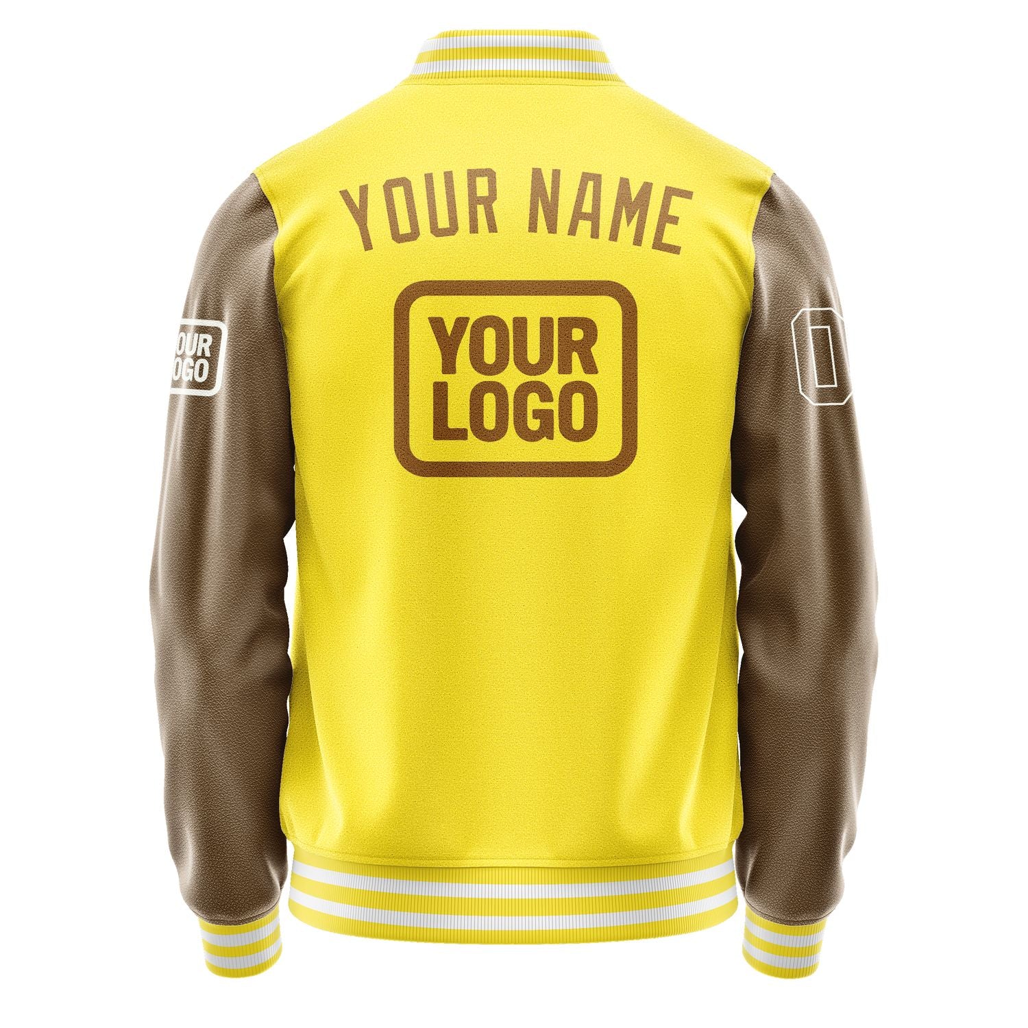 Custom Light Yellow Khaki Jacket JA262622261818222218